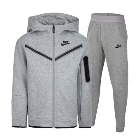 nike tech kids grijs|kids tech fleece.